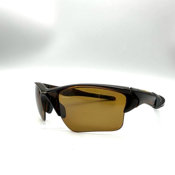 OAKLEY Half Jacket 2.0Sunglasses Polished Black Brown OO9154-08